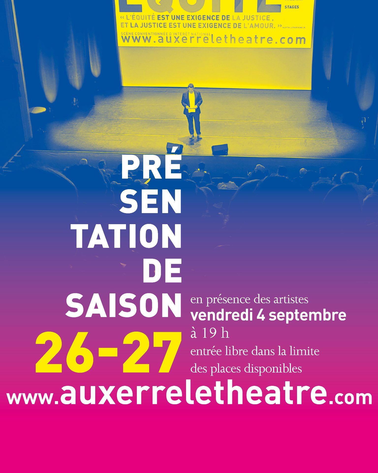 PRÉSENTATION DE SAISON 26/27